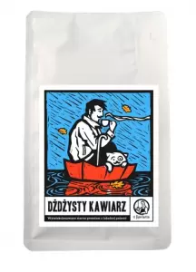 Kawa Dżdżysty Kawiarz 100% Arabika 250g ziarnista - PRZEDSPRZEDAŻ