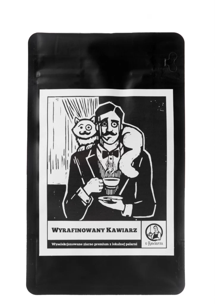 Kawa w ziarnach ręcznie palona Wyrafinowany Kawiarz 2.0 100% arabika 250g