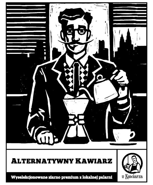 Kawa Alternatywny Kawiarz 100% arabika 250g ziarnista