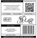 Kawa w ziarnach ręcznie palona Wyrafinowany Kawiarz 2.0 100% arabika 250g