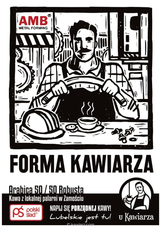 Forma Kawiarza Arabica 50 / 50 Robusta