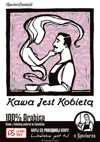 Kawa Jest Kobietą 100% Arabica