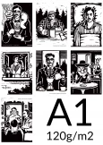 Plakat A1 papier 120g