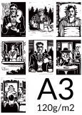 Plakat A3 papier 120g