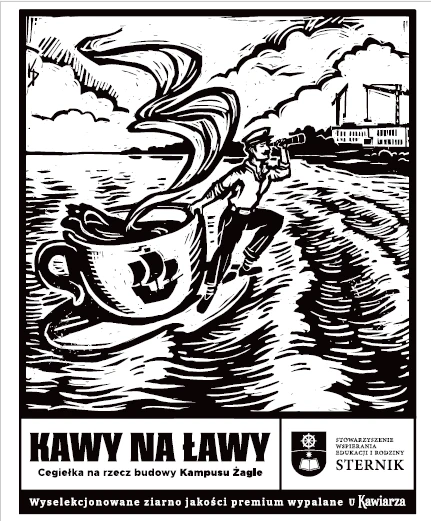 Kawy na Ławy - Kupując tę kawę wspierasz Stowarzyszenie Wspierania Edukacji i Rodziny Sternik - podgląd" class="img-fluid